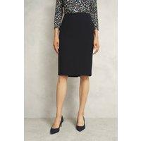 Hobbs London Women's Ivy Skirt in Dark Navy | Size: 6