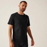 Regatta Men's Pro Wicking T-Shirt in Black | Size: Small