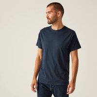 Regatta Men's Soft Touch Cotton T-Shirt in Dark Navy | Size: 4XL