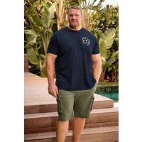 BadRhino Men's Stretch Cargo Shorts in Light Khaki | Size: 36R