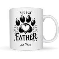 Aye Do Gifts Men's Personalised The Dog Father Mug Gift | Dad Father's Day Gift in White