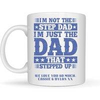 Aye Do Gifts Men's Step Dad Mug Gift | Dad Father's Day Gift in White