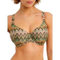 Freya Women's Arizona Wave Plunge Bikini Top in Green | Size: 32HH