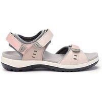 Hotter Women's Wide 'Walk II' Sandals in Baby Pink | Size: 9