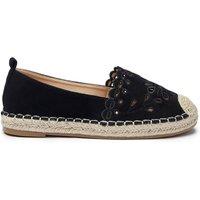 Hotter Women's 'Sundaze' Espadrilles in Black | Size: 6