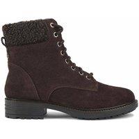 Carvela Women's 'Russ Lace Up' Suede Boots in Brown | Size: 5