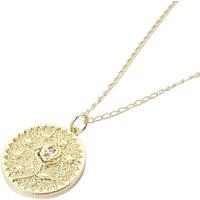Harfi Women's Dainty Rose Flower Gold Plated Charm Necklace | Size: 18 inches