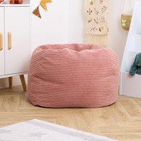 icon Kids High Rest Beanbag in Corduroy in Dusty Pink
