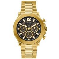 Guess Men's GW0539G2 Edge 46mm Quartz Watch in Gold