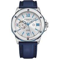 STHRLING Original Men's Edwardian Automatic 4018 44mm Skeleton in Blue