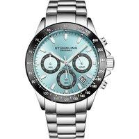STHRLING Original Men's Ultima 3960 Quartz 42mm Chronograph in Light Blue