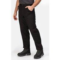 Regatta Men's Multi Pocket Action Trousers in Black | Size: 28R