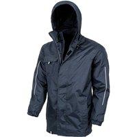Result Men's Core Printable 3-In-1 Transit Jacket in Navy | Size: 2XL