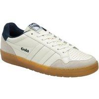 Gola Classics Men's 'Eagle '86' Lace-Up Trainers in Off-White | Size: 8