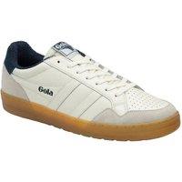Gola Classics Men's 'Eagle '86' Lace-Up Trainers in Off-White | Size: 11
