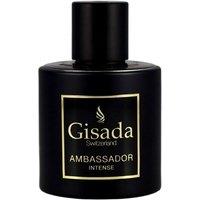 Gisada Men's Ambassador Intense Eau de Parfum Spray 50ml in Clear