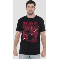 Star Wars Maul Shadow Lord Fear Is My Ally T-Shirt, Black | Size: Medium