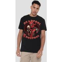 Marvel Deadpool Wolverine Wade Loves Dogpool T-Shirt, Black | Size: 4XL