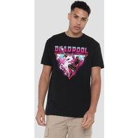 Marvel Deadpool Metal Unicorn Wade T-Shirt, Black | Size: 5XL