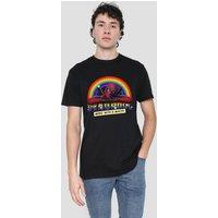 Marvel Deadpool Rainbow Merc With A Mouth T-Shirt, Black | Size: 2XL