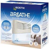 Bostik Breathe Moisture Absorber Unit + 2 Refill Tabs in White