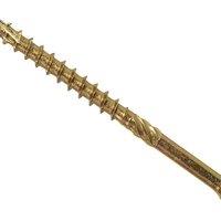 Forgefix Pozi Compatible Elite Performance Wood Screw Zy 5.0 X 100Mm Tub 300 in Gold
