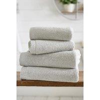 The Lyndon Company Luxury Premium Heavy Quality Egyptian Spa Super Soft Bathroom Towels in Silver