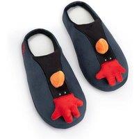 Wallace & Gromit Mule Slippers | Unisex Grey | Official Merch | Size: 7-8