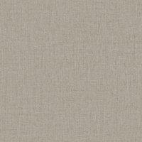 Belgravia Carmella Plain Heavyweight Vinyl Textured Wallpaper in Grey