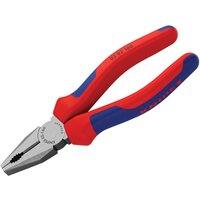 KNIPEX 03 02 Series Combination Pliers, Multi-component Grip