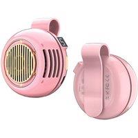 Obasyhig Portable Snap-On Turbine Fan in Pink