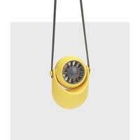 Obasyhig USB neck fan with concealed blades in Yellow