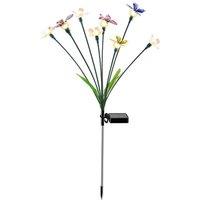 Obasyhig Style 2 Solar powered garden swing lamp in Warm White