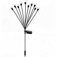 Obasyhig Style 5 Solar powered garden swing lamp in Warm White