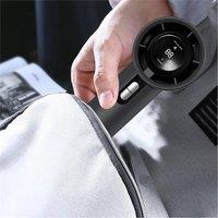 Nordara Black USB Rechargeable Handheld Fan Portable Mini Cooler UK