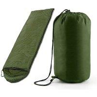 Nordara 4 Season Waterproof Single Camping Sleeping Bag in Green