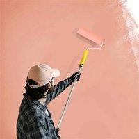 Nordara 12pcs Paint Roller Kit with Extendable Pole Painting Brush Set