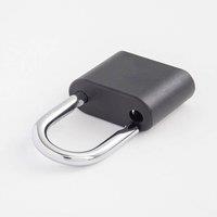 VOGREX 4 Digit Combination Padlock Heavy Duty 60mm Long Shackle Lock in Black