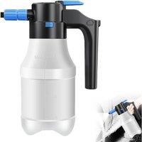 SPETLEK 1.5L Battery Powered Portable Car Foaming Sprayer Bottle in White | Size: 1500ml
