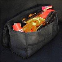 SPETLEK Foldable Anti Slip Car Boot Organiser Bag Storage Case Black