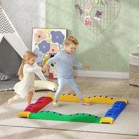 AIYAPLAY 12PCs Kids Balance Beam Stepping Stones with Non-Slip Foot Pads | Size: 1 Pack