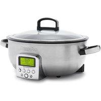 GreenPan Elite Omnicooker, PFAS Free Ceramic Non-Stick with 5.6L Capacity in Silver