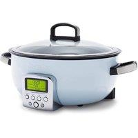 GreenPan Elite Omnicooker, PFAS Free Ceramic Non-Stick with 5.6L Capacity in Light Blue