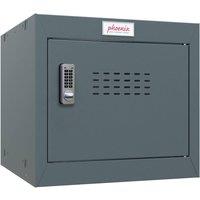 Phoenix Safe Company Size 1 Dark Grey Cube Locker with Electronic Lock, CL0344AAE, 44L