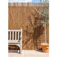Primrose Premium Willow Fencing Outdoor Garden Screening Roll L3m x H2m in Brown
