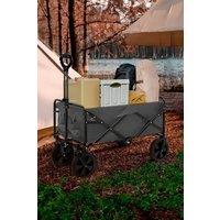 Neo Foldable Collapsible Garden Festival Cart in Mid Grey