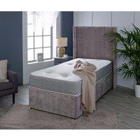 Starlight Beds Nebraska 18cm Hybrid Memory Foam Spring Mattress CoolTouch Cover in Light Grey | Size: EU Double