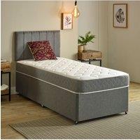 Starlight Beds Essentials Jump n Tac 18cm Hybrid Memory Foam Spring Mattress Soft Feel in White | Size: EU Double