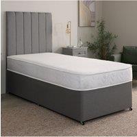 eXtreme Comfort Ltd Aloe Vera Hybrid Mattress 18cm Deep Plush Feel Breathable Cover in White | Size: EU King