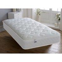 Starlight Beds Essentials Jump n Tac 18cm Hybrid Memory Foam Spring Mattress Soft Feel in White | Size: EU King